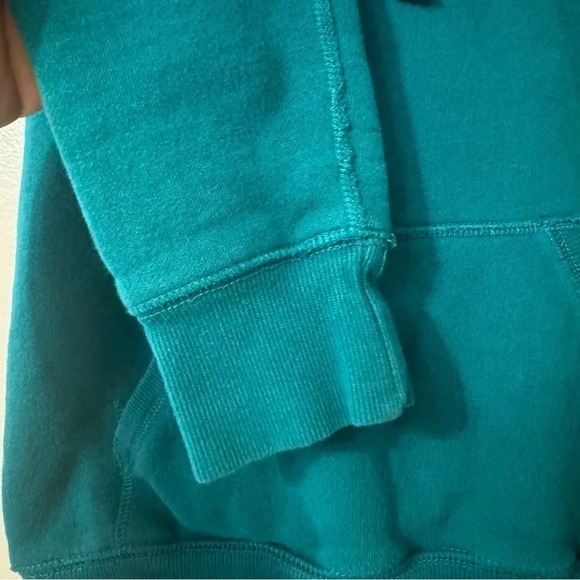Aritzia TNA Baltic Hoodie Bluegreen Women  Size XXS - Picture 5 of 9